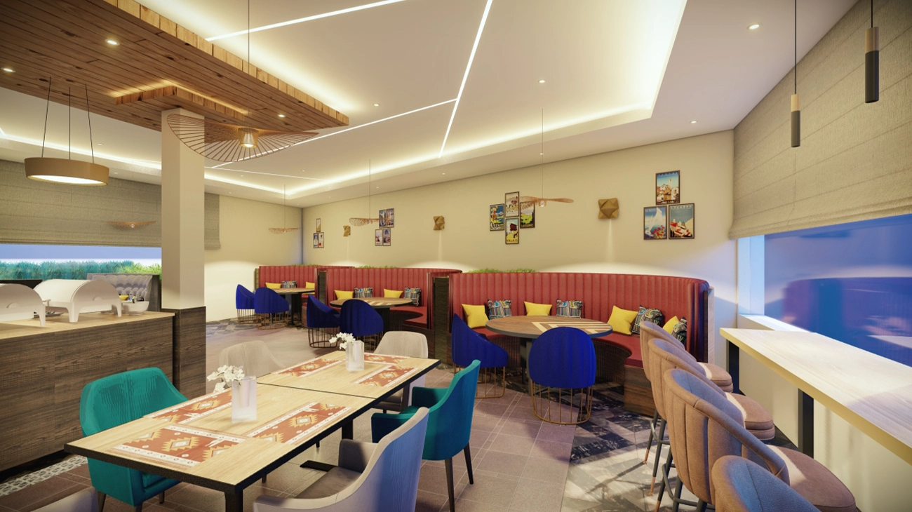 Swiss Flavors Restaurant & Lounge interior